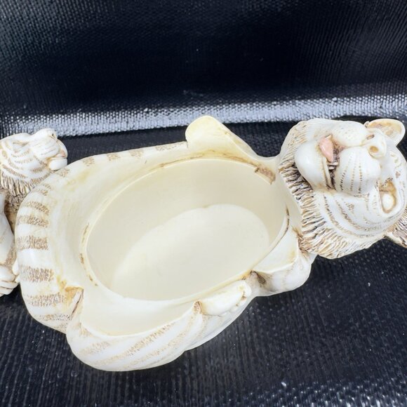 1993 Harmony Kingdom Pride And Joy Tiger and Cub Trinket Box Figurine Resin VTG - Picture 8 of 14